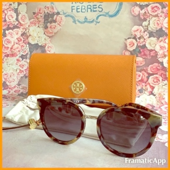 Tory Burch Accessories - 🆕🧡TORY BURCH Porchini Tortoise Sunglasses